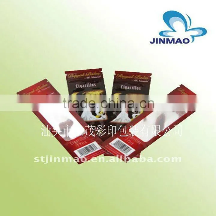 Toy resealable aluminum foil packaging bags