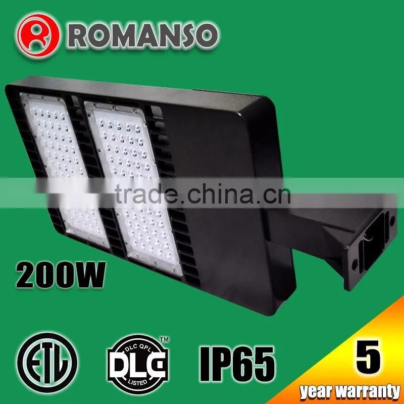 200w waterproof ip65 shoebox led street light retrofit, led shoebox light