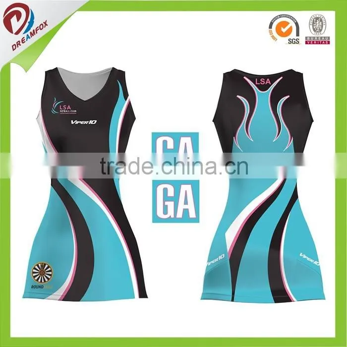 sublimation netball jersey, netball uniforms, netball wear