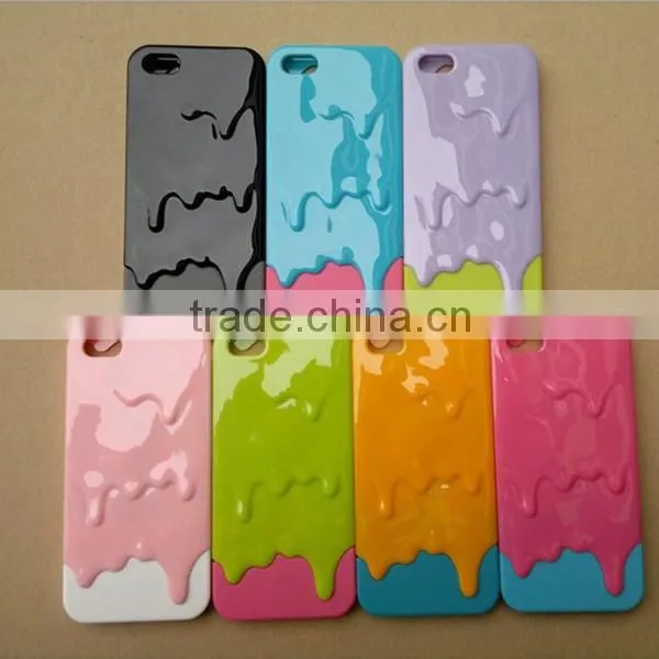 Colorful ICE CREAM PC Back Covers for i Phone 5 5s Covers