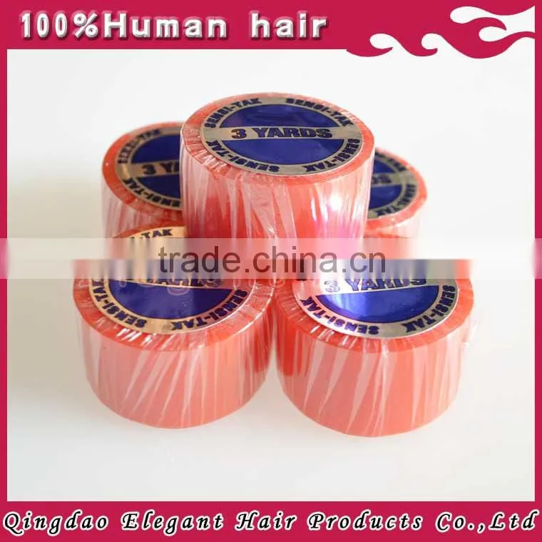 Hot sell 3 yards SENSI-TAK for lace wigs tape red roll cheap price with good quality