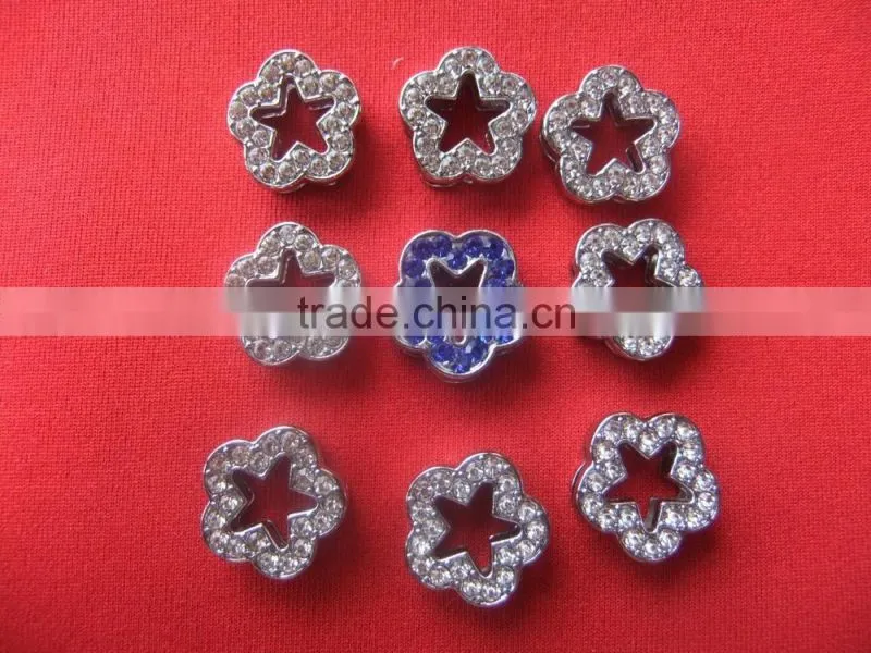 10mm Rhinestone Slide Charms for Pet Collar