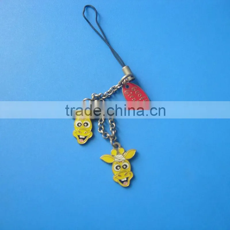 frog cell phone charm pendants pvc phone strap