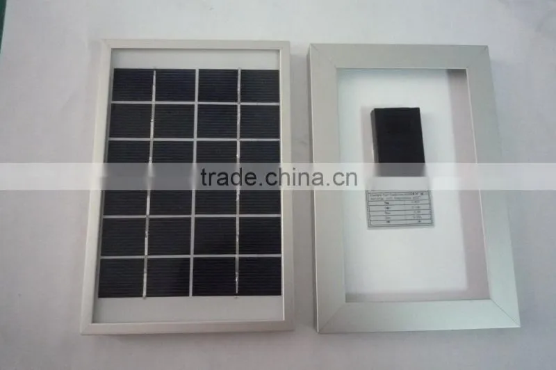 6v small solar panel, 2w solar panel 6v