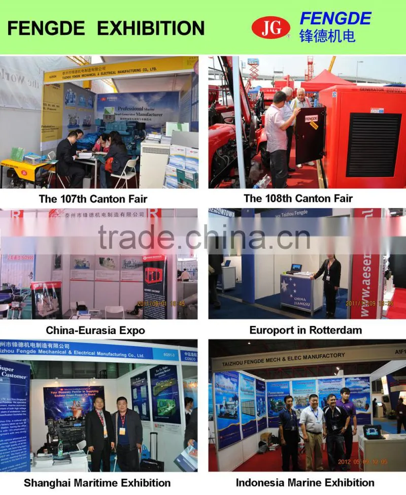 Chinese TOP Supplier Famous MWM marine genset 550KW price 60HZ BV approved