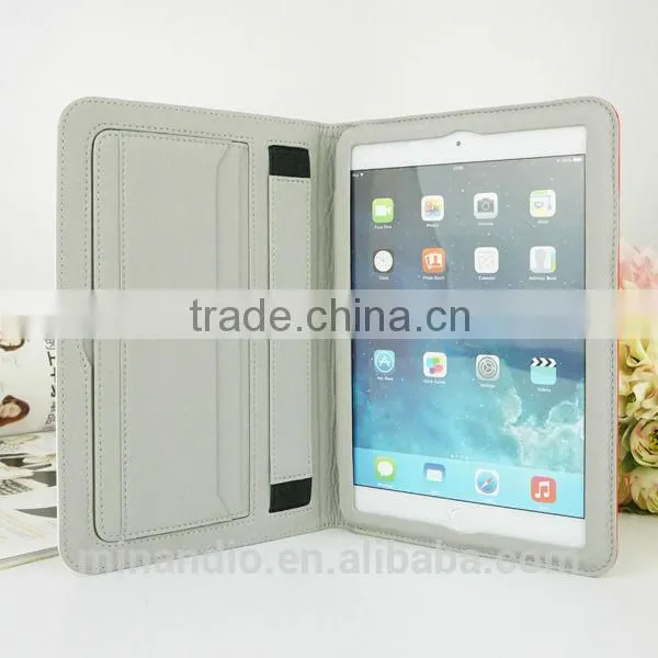 pu leather case for ipad mini flip leather case