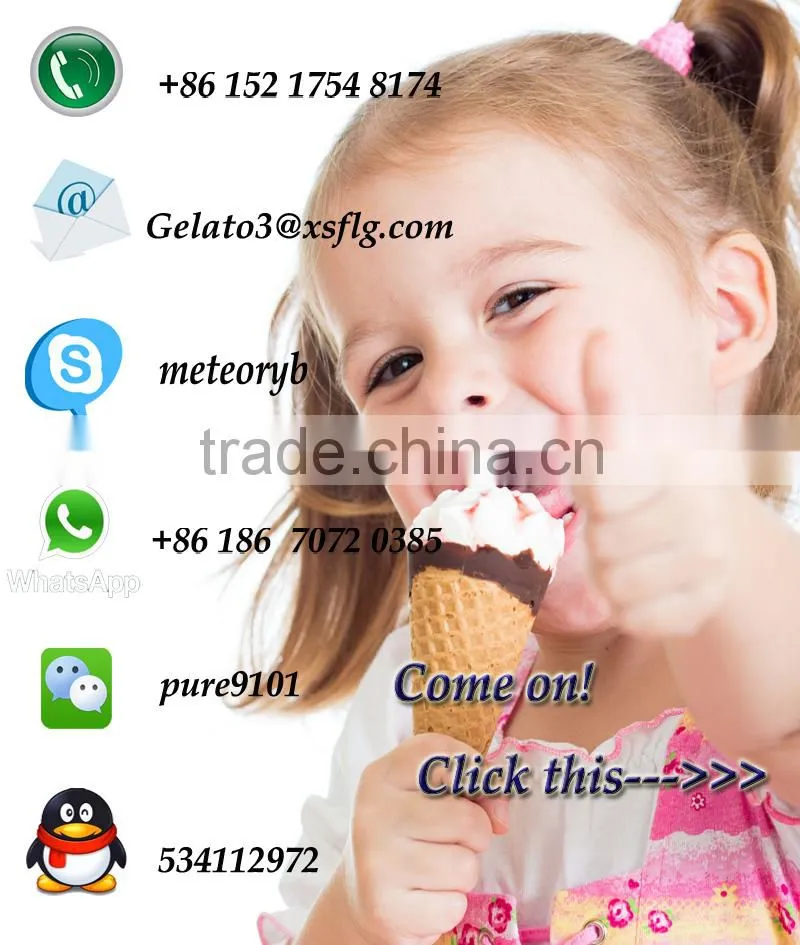 Energy Saving Ice Cream Cart With Wheels