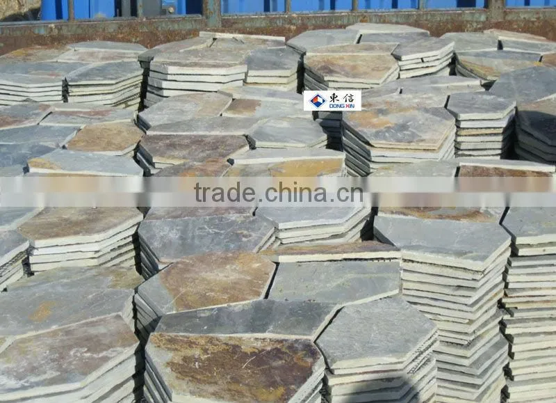 Natural Slate Mesh Paving Stone