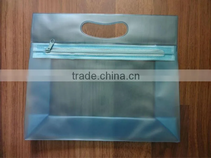 promotional pvc bag with zip