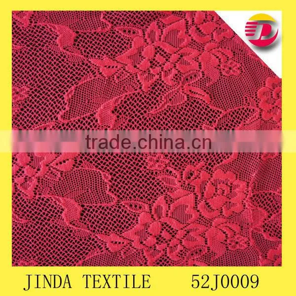 voile lace fabric for lady's garment