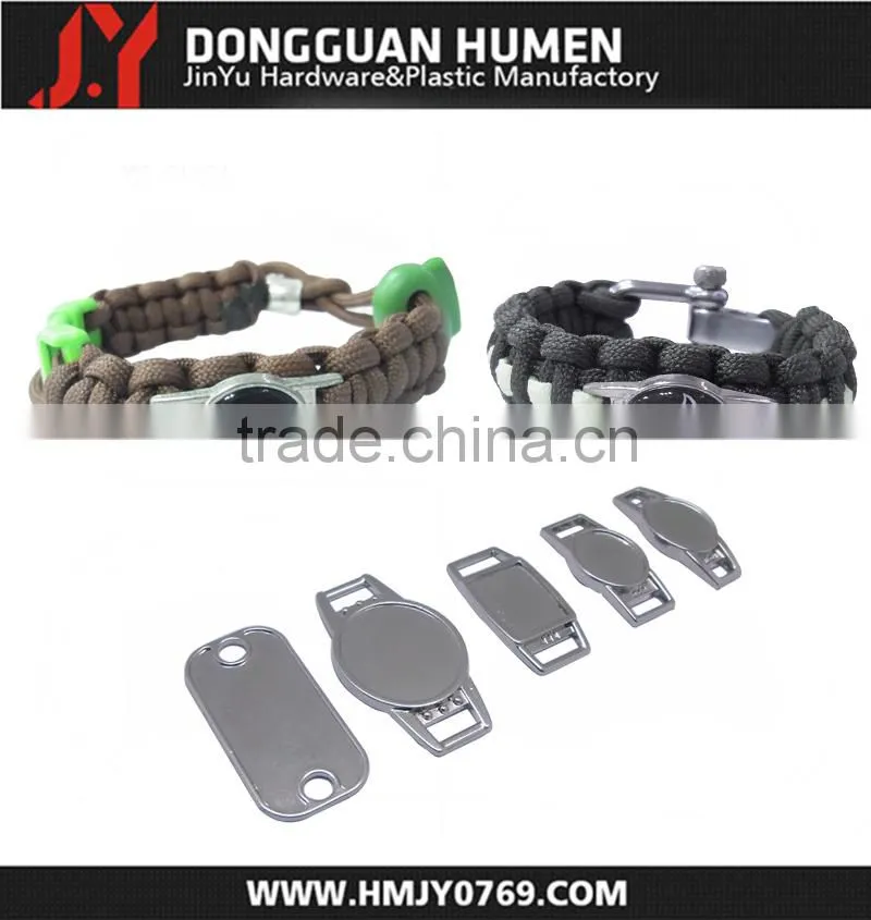 Jinyu wholesale metal charms/shoelace charm with epoxy stickers