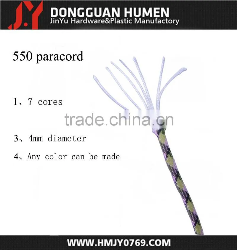 Jinyu lanyard paracord/diy paracord /colorful paracord