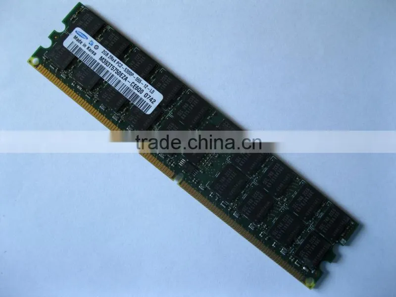Amazing low price for 100% orginal ! 2G PC2-5300 REG 667MHZ DDR2 server ram memory