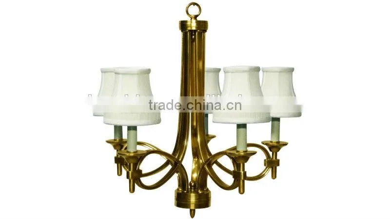 good quality brass pendant lamp simple for waiting room