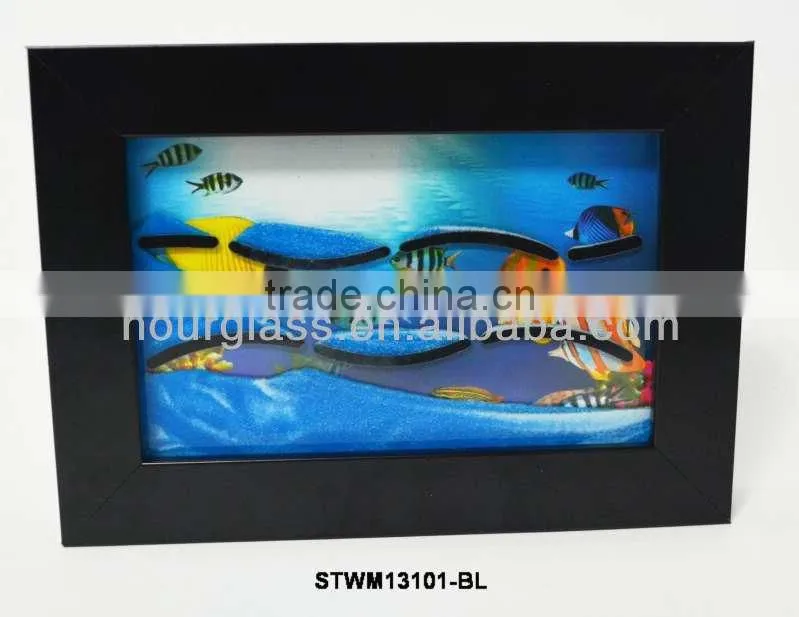 Various Styles Colorful Frame Moving sand picture