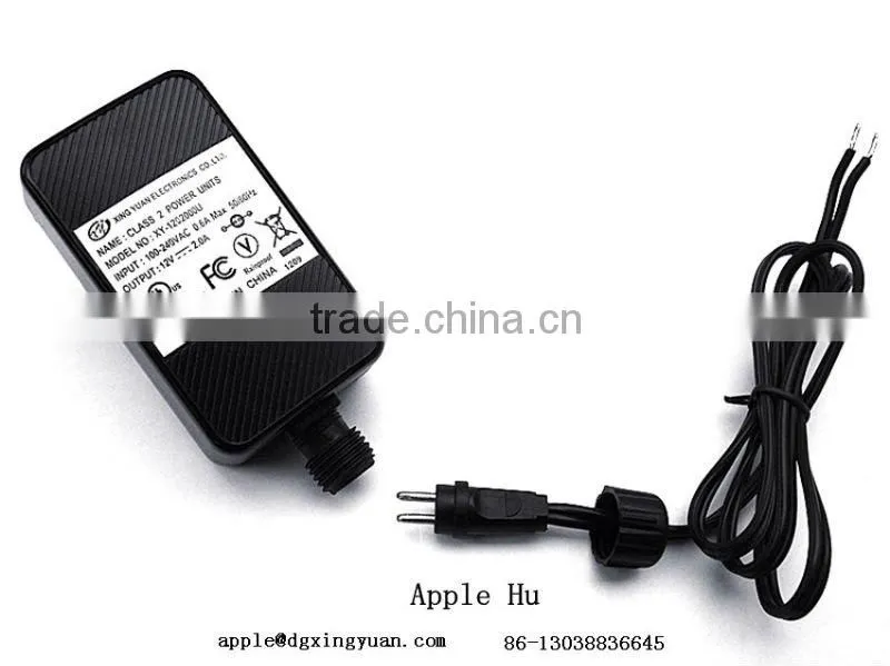 Rainproof UL/CSA/CUL IP44 Power Supply