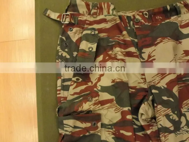 France Camouflage BDU Military Uniform