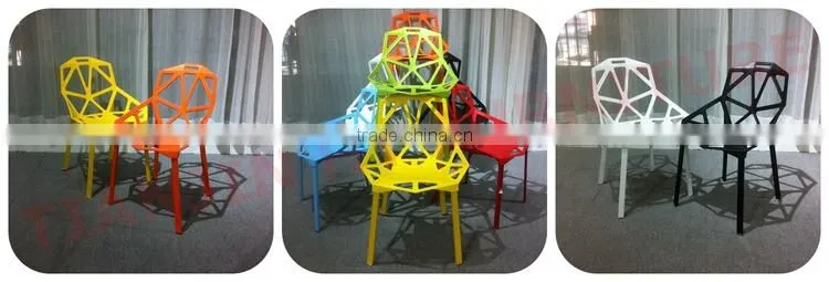 Unique Design High Quality Wholesale PP PLASTIC SOCCER CHAIR