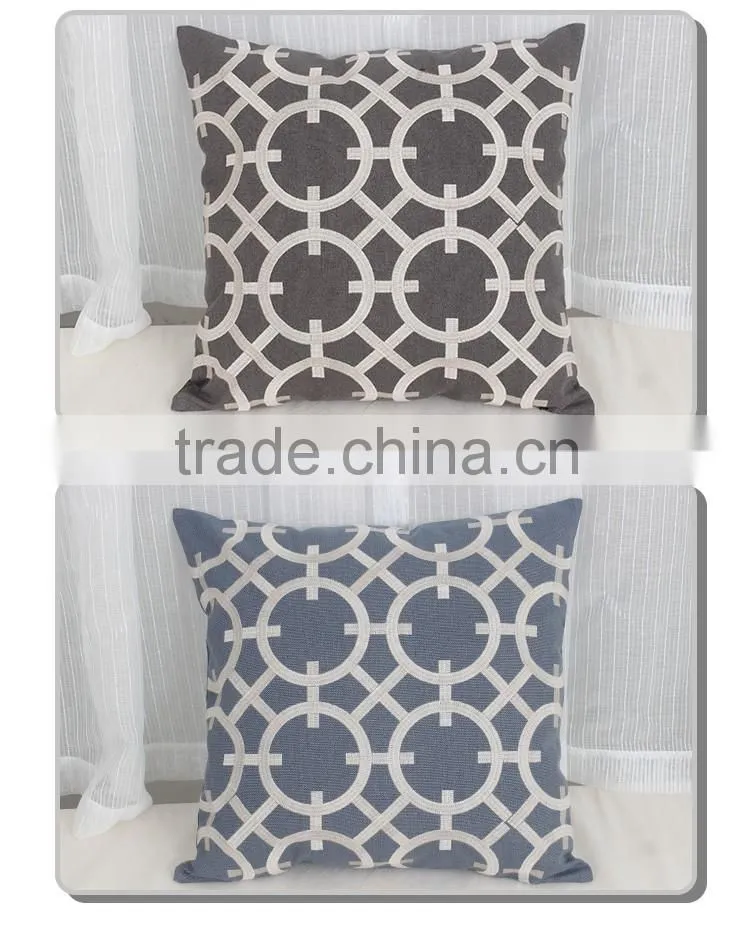 fabric outdoor cheap sofa machine embroidery designs cushion cover