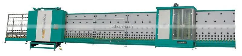 vertical insulating glass plate press production line