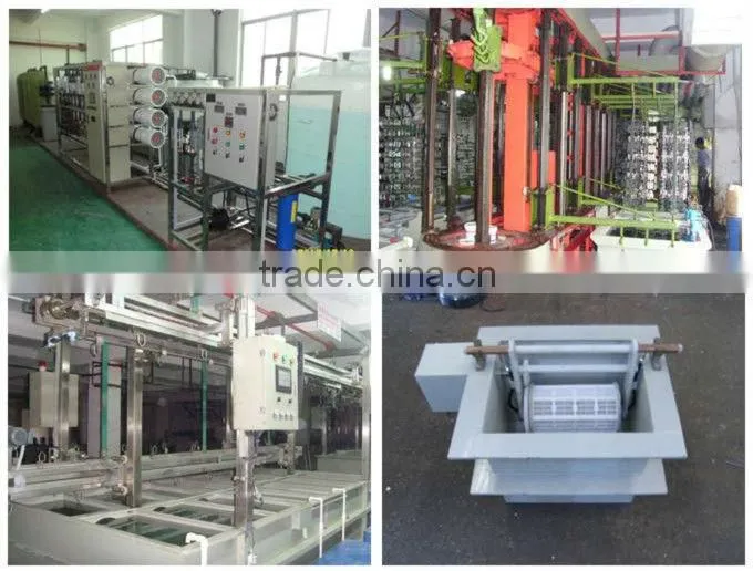 Industry Leader Semi-automatic barrel plating line for copper-tin alloys plating