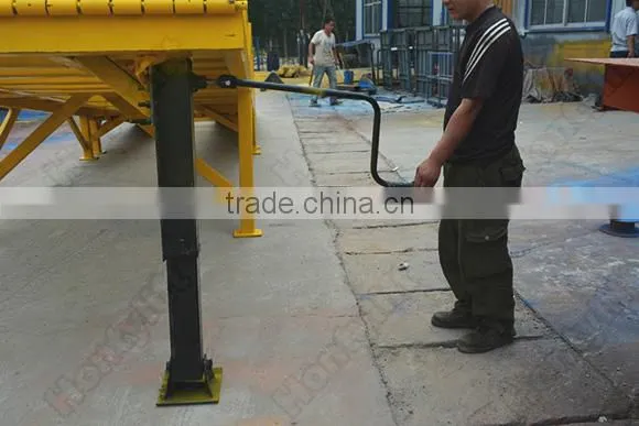 china supplier 10T CE truck loading dock ramp leveler