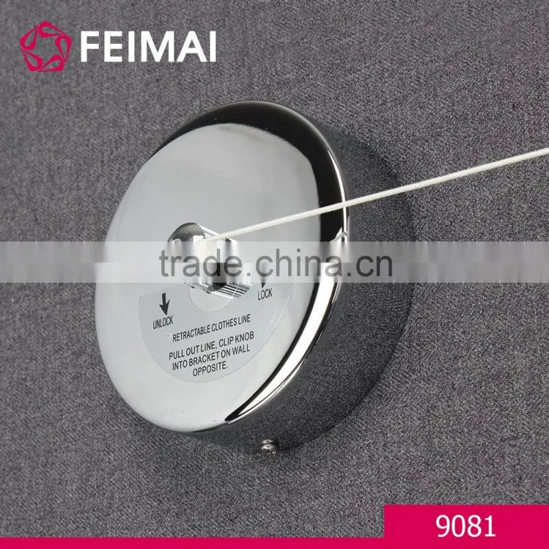 New Design Hotel Brass Retractable Cloth Line