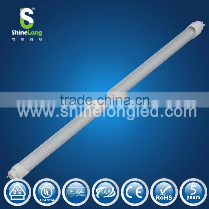 Germany VDE LED Tube lights 230v 10W 60cm T8 with Frosted/Transparent/Stripped cover