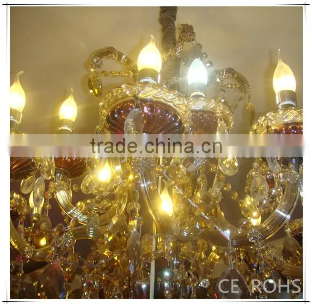 Artificial E12 5W led candle light with CE ROHS GS SAA
