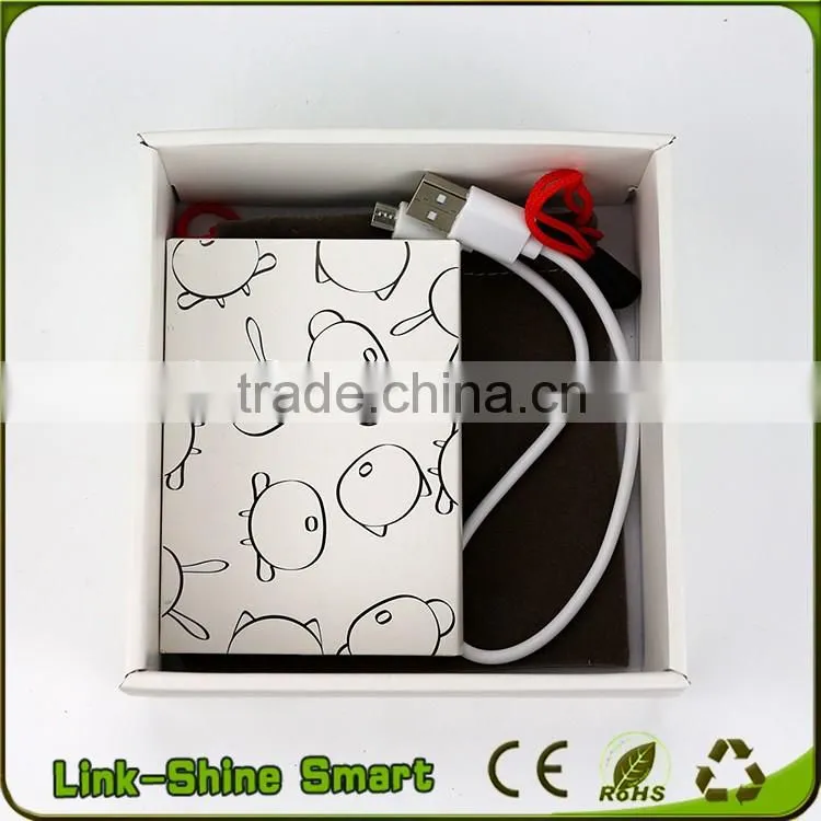 Full color wholesale cheap china power bank cartoon desing 4500mah capacity with high quality