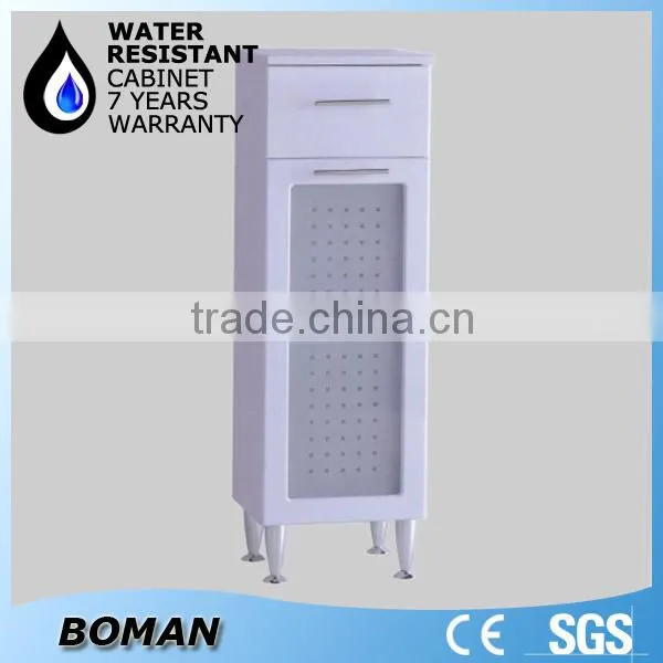Tall Storage Cabinet European Style Bathroom Vanity