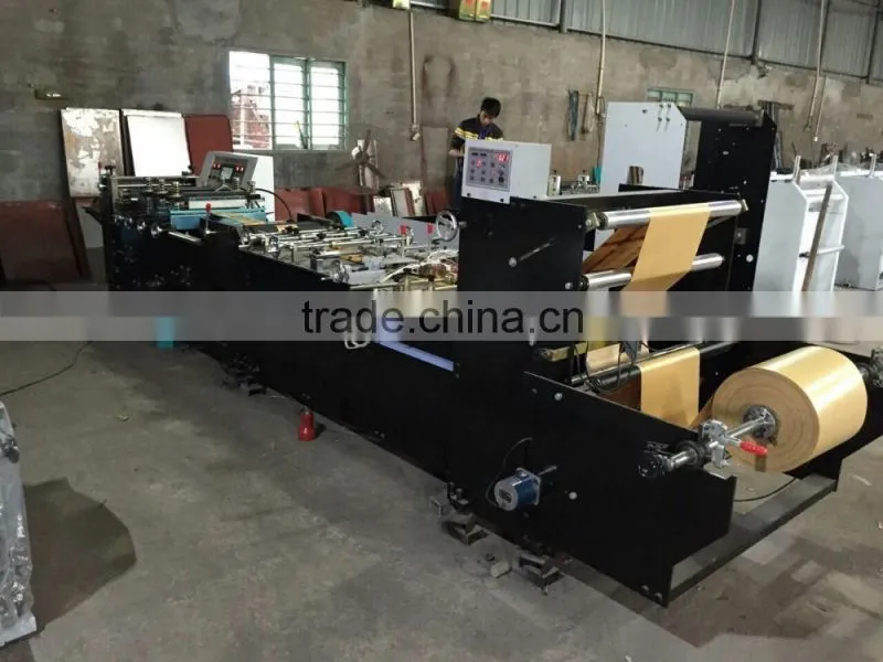 Snack Paper Bag Making Machine