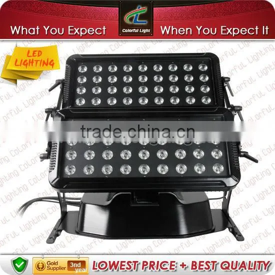 Stable Led Wall Wash Lights 72pcs x 10w RGBW 4 in 1 Outdoor Flood Light