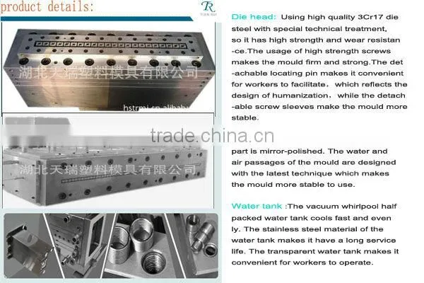 WPC/ PVC Hollow Door Plate Mould Die