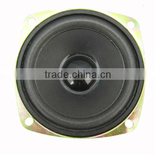 YD78-9 78mm 4ohm 10w foam edge paper cone mylar cap speaker, 3 inch general speaker