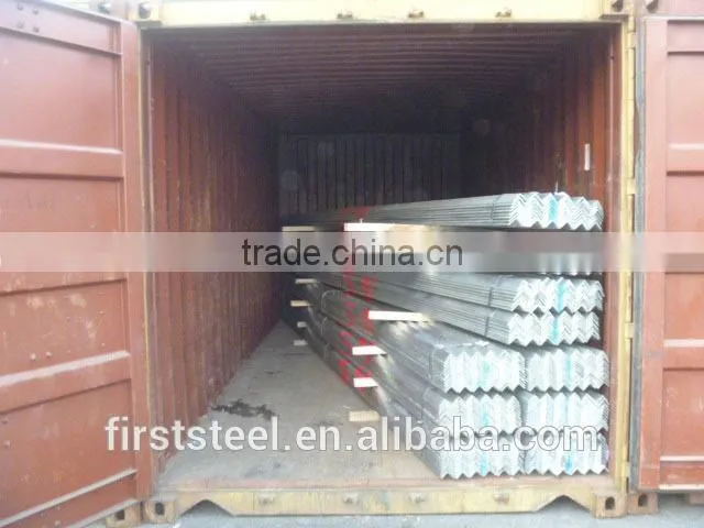 manufactory professional service galvanized steel angle bar