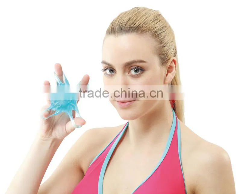 SP-8340 TPR Finger Grip / Jelly Hand Extension Exerciser /High Quality Non Toxic hand jelly grip