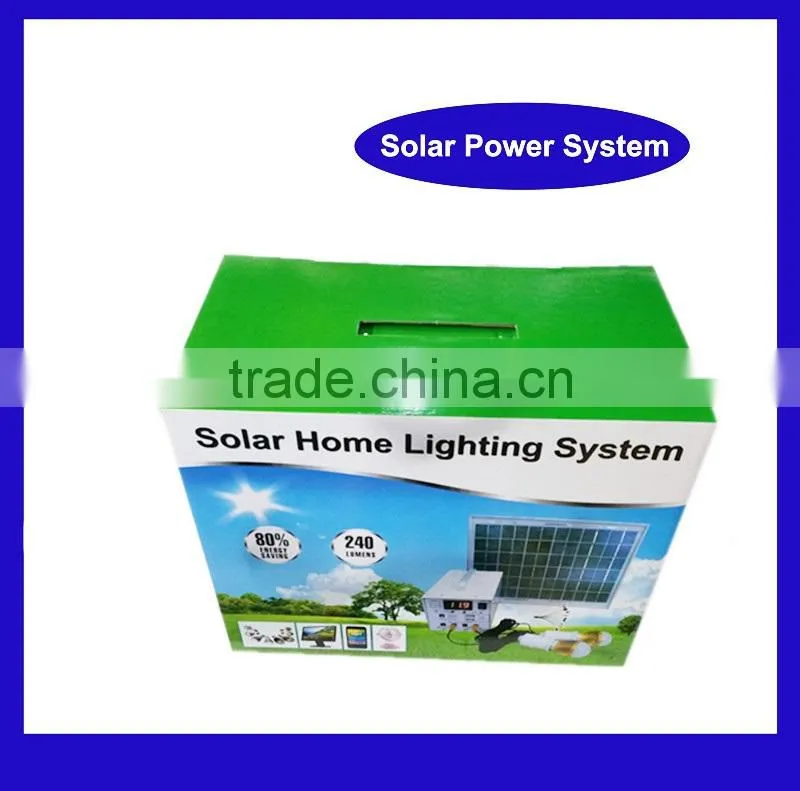 solar system 20W, 3W LED lights,Camp LED Lighting kits