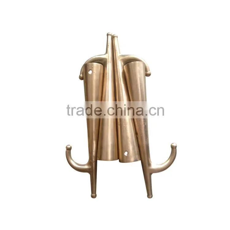 Deluxe Telescopic Boat Hooks/Copper hooks/IMPA330285 Boat Hooks, Brass Boat Hook