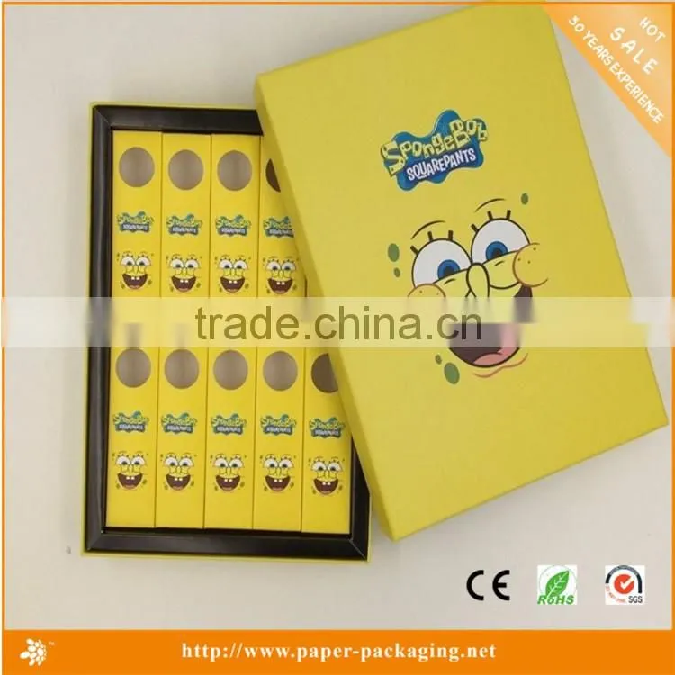 DW-G11901 cartoon spongebob squarepants handle paper gift bag