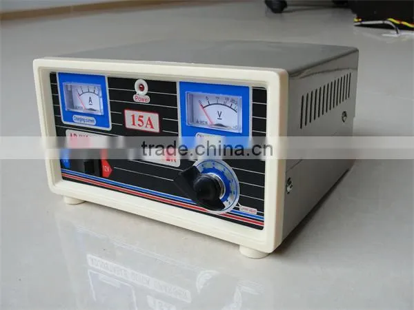 12v15A lead acid batteries automotive battery charger