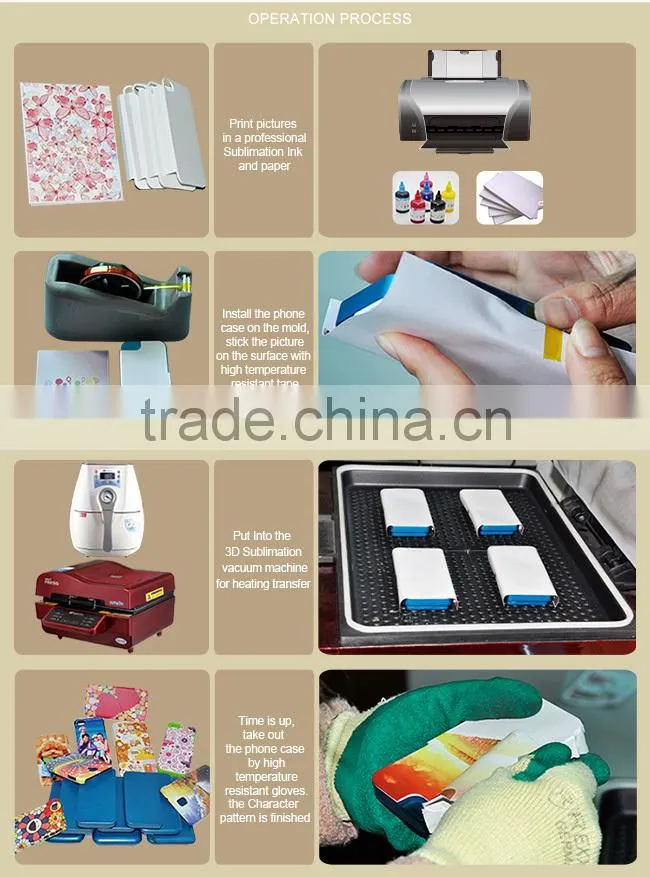 Sunmeta Factory Supply 2D 3D Sublimation Case, blank sublimation phone case