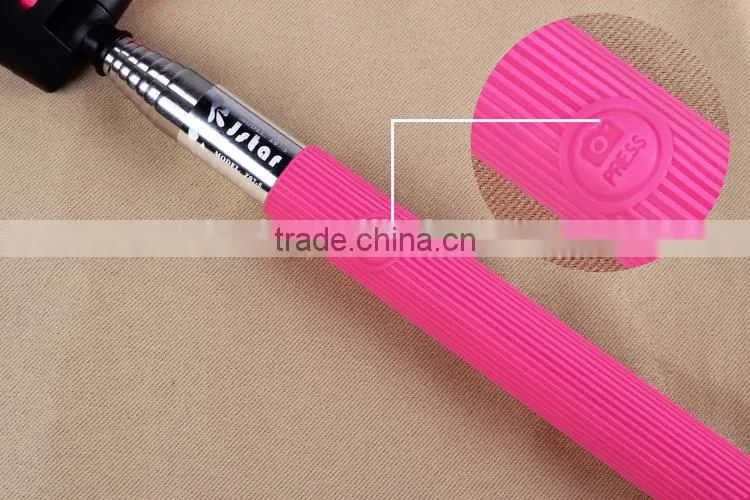 Wireless mobile phone monopod