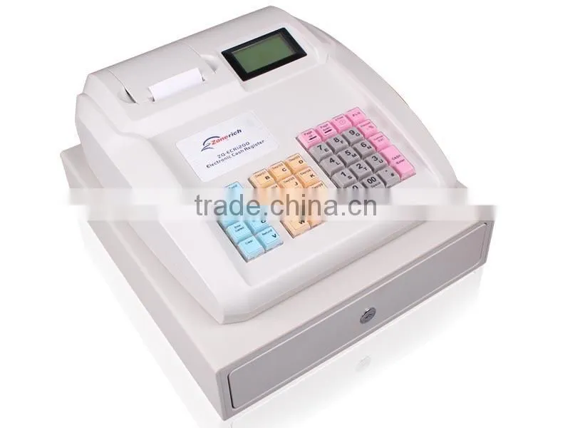 Bizsoft Small and exquisite ZONERICH ZQ-ECR1200 electronic cash register/cash drawer