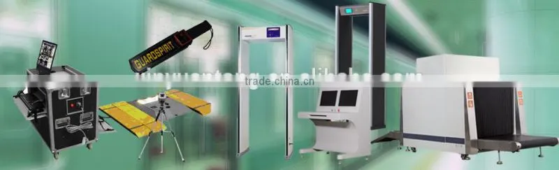 Security Walk-Through Metal Detector inspecting radioactive materials