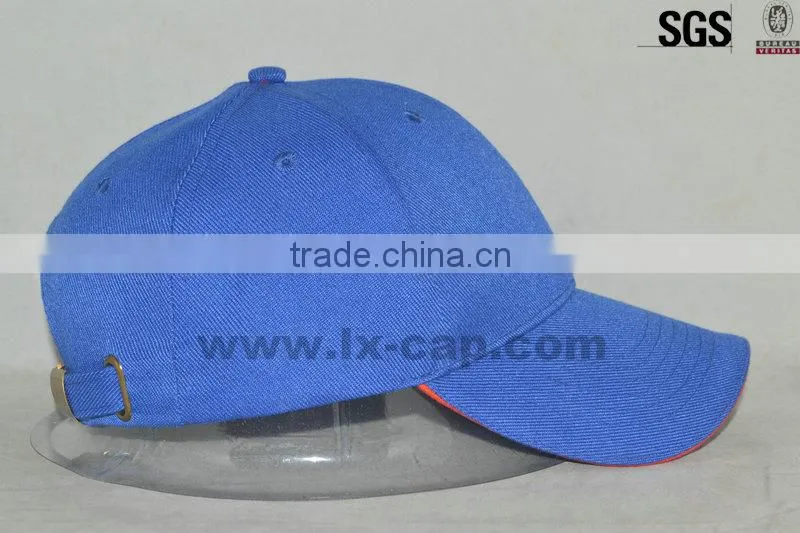 Blue Cotton Sports Cap free size sales promotion