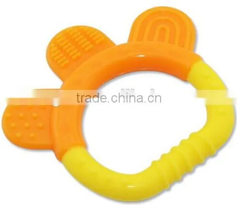 health and non-toxic funny silicone baby teether