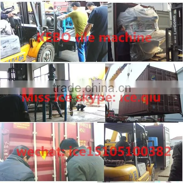 KB-125C different type Concrete roof tile making machine