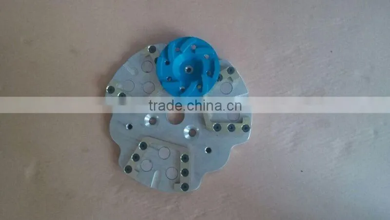 Concrete grinding machine WKG250 three 4 inches blade gasoline engine