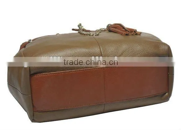 New Arrival! Elegant Lady Genuine Leather Handbag 2012!